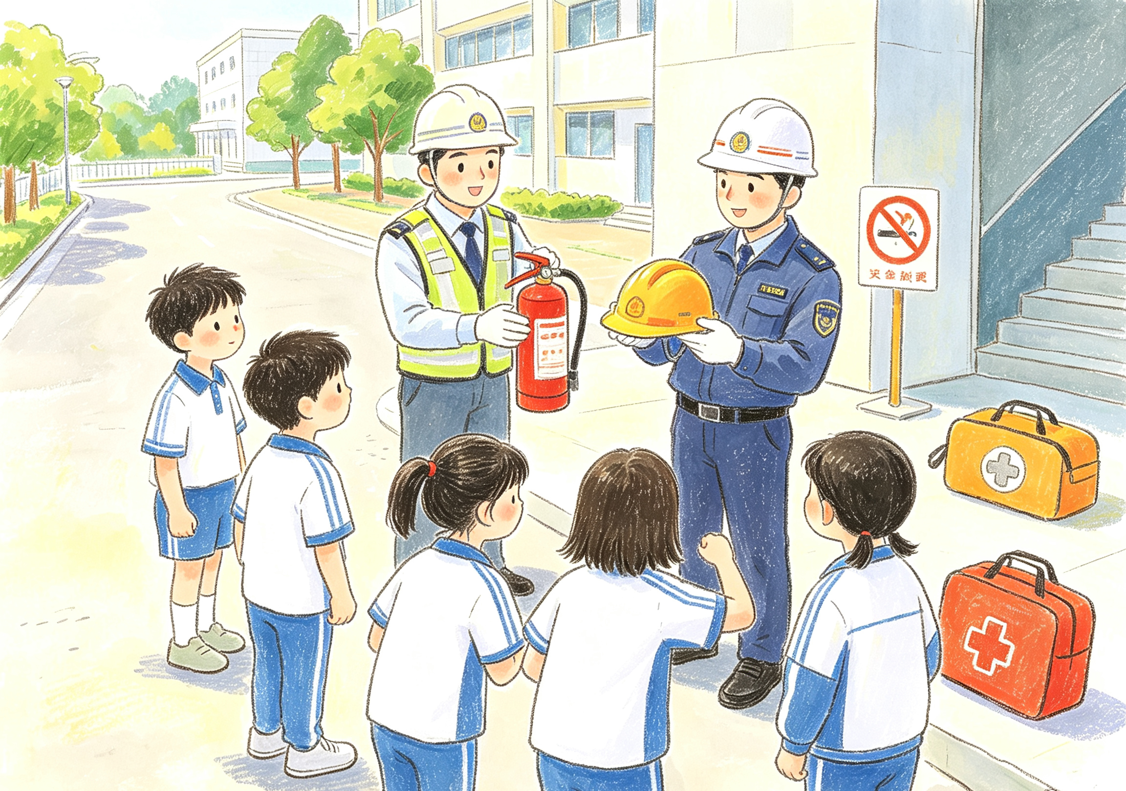 高中军训动漫插图 (5).png